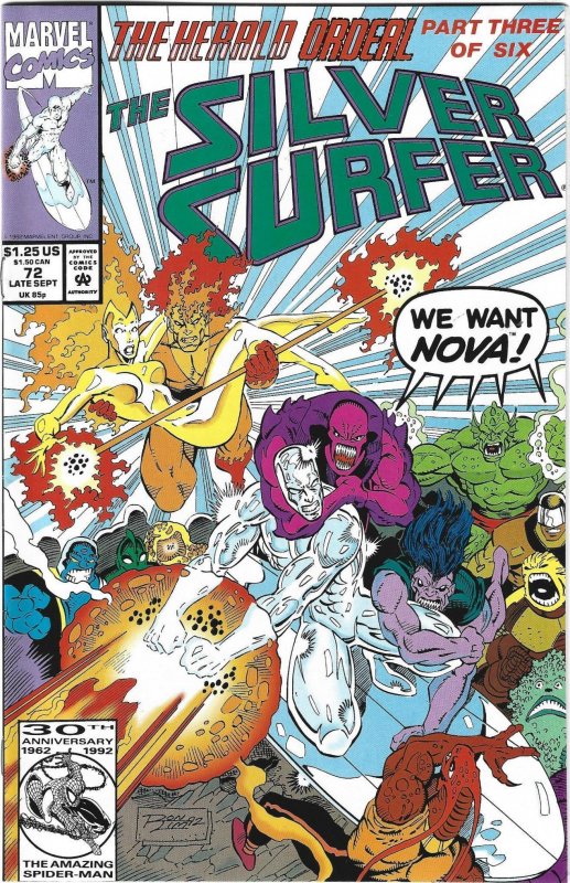 Silver Surfer #70 through 75 (1992)