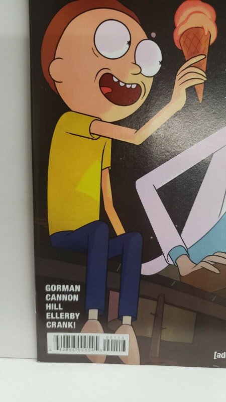 Rick & Morty #1 3rd Printing Variant 2015 Oni Press Comics Low Print Run 