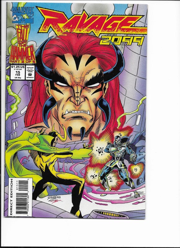 Ravage 2099 #15 Direct Edition (1994)