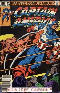 CAPTAIN AMERICA  (1968 Series)  (MARVEL) #271 NEWSSTAND Good Comics Book