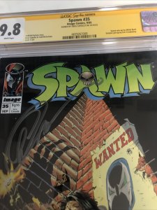 Spawn (1995) # 35 (CGC 9.8 SS) Signed Greg Capullo * Image Comics * Census = 3