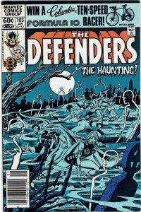 The Defenders #103  (1972) Newsstand 1st Null VF