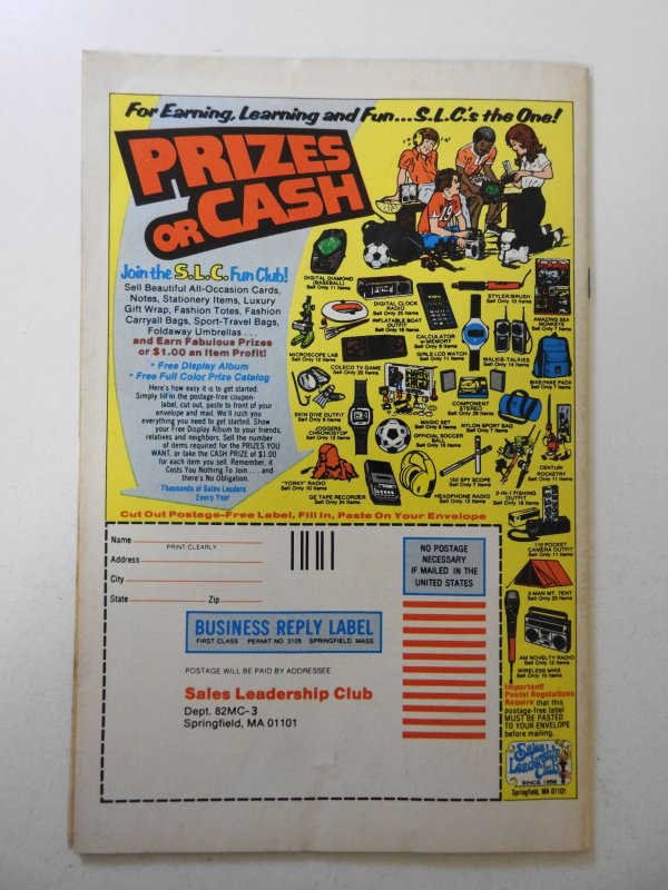 Doctor Strange #53 (1982) VG+ Condition moisture stain