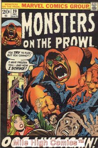 MONSTERS ON THE PROWL (1971 Series) #20 Fine Comics Book
