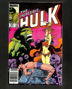 Incredible Hulk #311 Newsstand Variant
