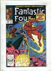 Fantastic Four #313 - DE - Torch Goes Wild! (VF/NM) 1988