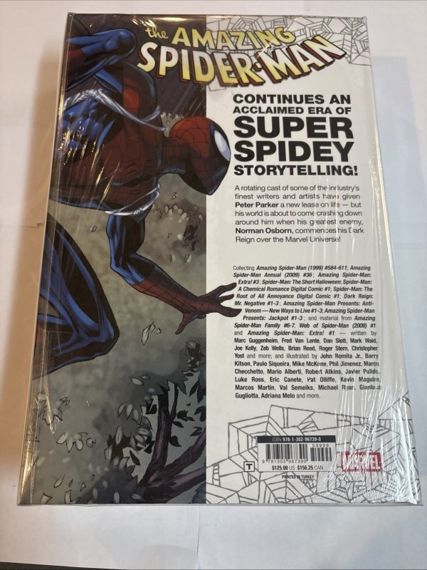 Spider-Man Brand New Day Omnibus Vol 2 DM Variant Marvel Comic HC OOP (Sealed)