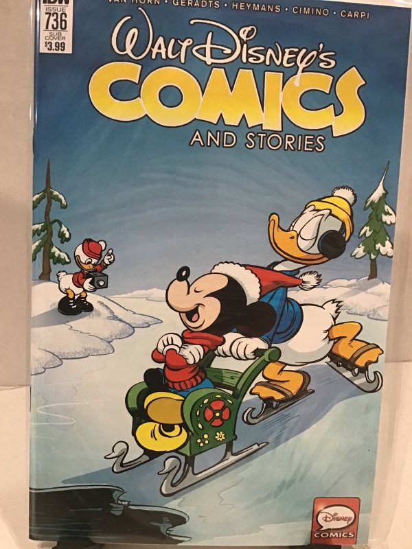 Walt Disney's Comics & Stories #736 Subscription Cover (2017)