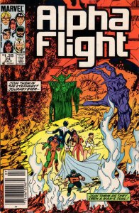Alpha Flight (1st Series) #24 (Newsstand) VG; Marvel | low grade - John Byrne - 