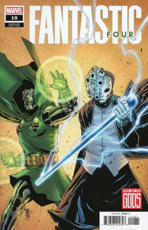 Fantastic Four Vol 7 #10 Cover C Camuncoli (G.O.D.S Tie-In) Marvel 2023 EB151