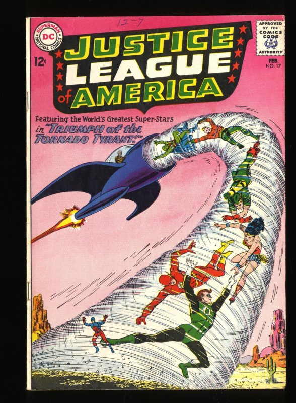 Justice League Of America #17 VG+ 4.5