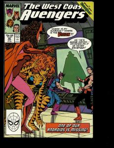 Lot Of 11 West Coast Avengers Marvel Comics # 7 9 42 44 45 47 48 49 54 55(2) JF3