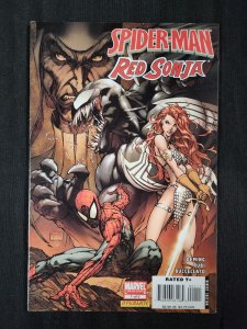 Spider-Man / Red Sonja 5PC #1-5 - Michael Turner Covers/ Complete (8.0/8.5) 2007