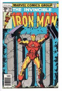 Iron Man #100 - Mandarin (1977) - VF/NM