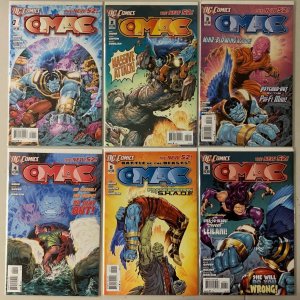 OMAC lot #1-6 DC 6 different books (8.0 VF) (2011 to 2012)