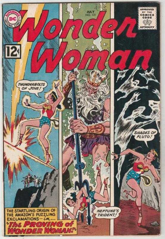 Wonder Woman #131 (Jul-62) VF/NM High-Grade Wonder Woman
