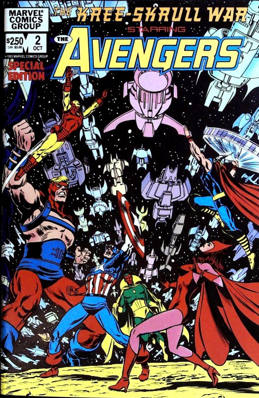 The Kree-Skrull War Starring the Avengers #2 (1983)