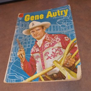 GENE AUTRY COMICS # 90 DELL PUBLISHING 1954 PHOTO COVER golden agw western hero