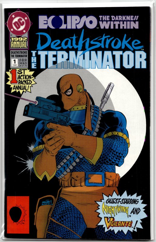Deathstroke the Terminator Annual #1 (1992) Deathstroke