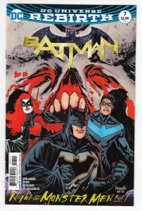 BATMAN (2016 DC) #7 NM- A89129