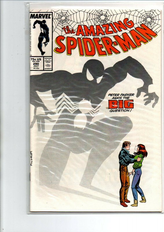 The Amazing Spider-Man #290 - Peter proposes to Mary Jane - 1987 - (-Near Mint)