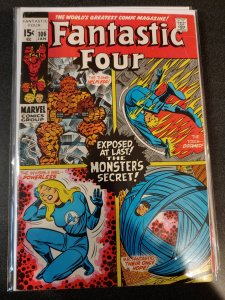 FANTASTIC FOUR #106 F/F+ SILVER AGE CLASSIC