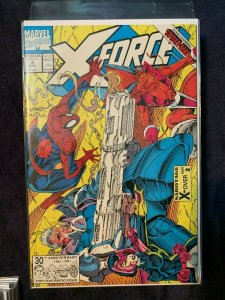 X-Force #4 (1991) Marvel Comics Spider-Man NM Rob Leifeld Copper Age