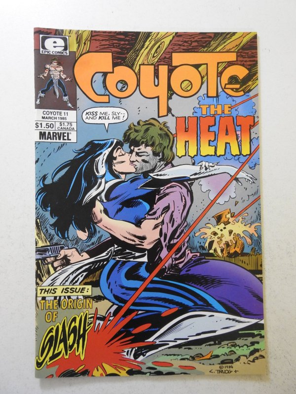 Coyote #11 (1985) VG Condition moisture stain, tape pull bc