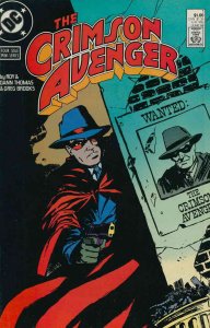 Crimson Avenger #1 FN ; DC | Pulp Hero Roy Thomas Wanted
