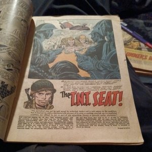 DC OUR FIGHTING FORCES 76 joe Kubert Cover Art May 1963 Vintage Comic silver age