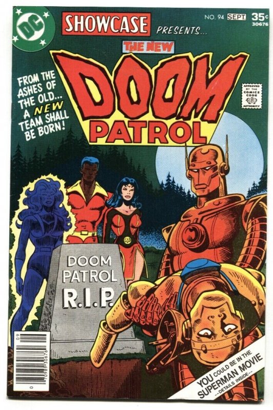 Showcase #94 1st appearance of NEW DOOM PATROL VF/NM DC 