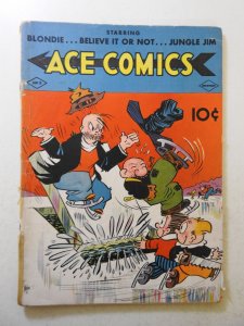 Ace Comics #9 (1937) PR Condition see desc