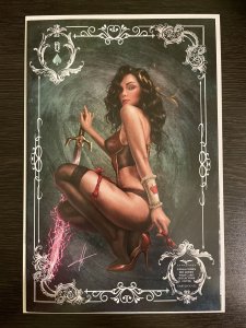 ZENESCOPE #1 WILDCARD CARLA COHEN QUEEN EXCLUSIVE COLLECTIBLE COVER LTD 125 NM+