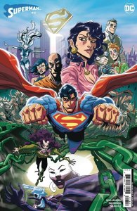 SUPERMAN #13 COVER G 1:25 JERRY GAYLORD CARD STOCK VARIANT (HOUSE OF BRAINIAC...