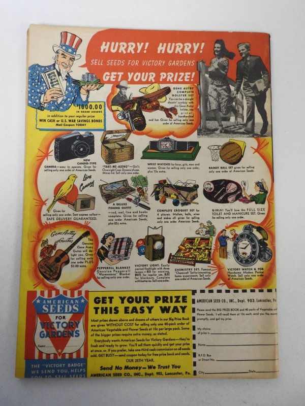 Ace Comics #72 (1943) FN Condition! pencil fc