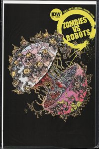 Zombies Vs. Robots #4 Subscription Cover (2015)