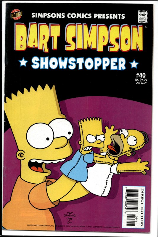 Bart Simpson #40 (2008)
