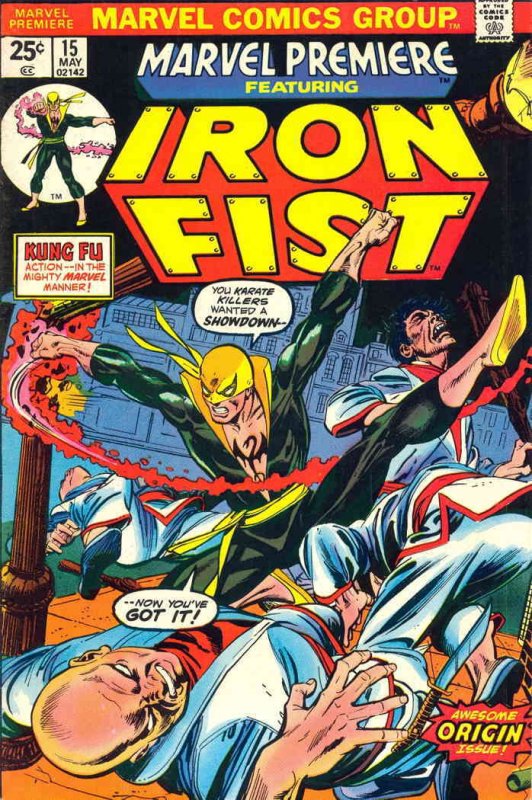Marvel Premiere #15 FN ; Marvel | Iron Fist