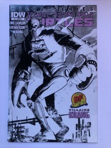 Teenage Mutant Ninja Turtles Micro Series #1 DF Exclusive Cover 500 Print W/COA