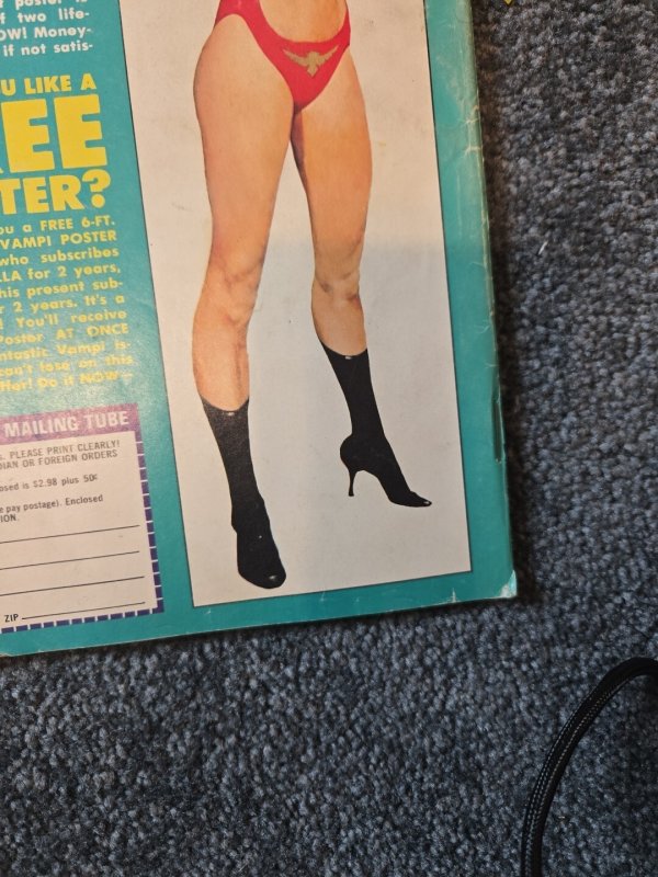 Vintage Magazine Vampirella 1972 Dec #21