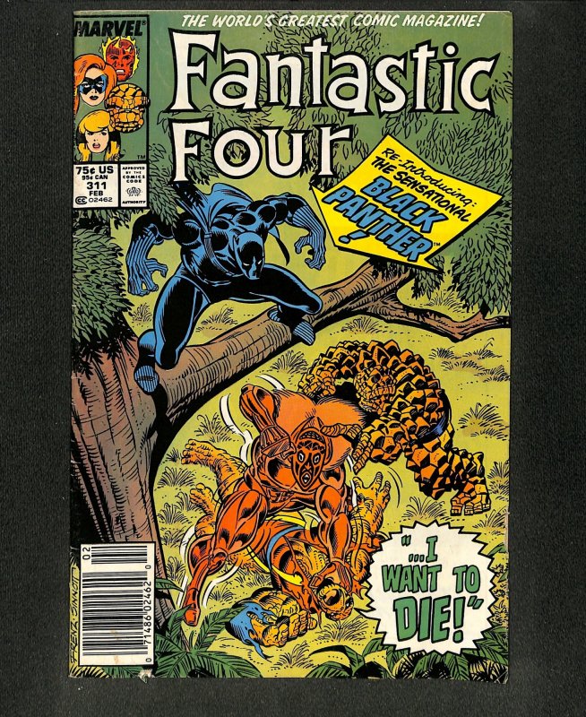 Fantastic Four #311 Newsstand Variant