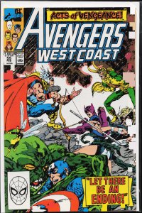 Avengers West Coast #55 (1990) West Coast Avengers / Avengers West Coast