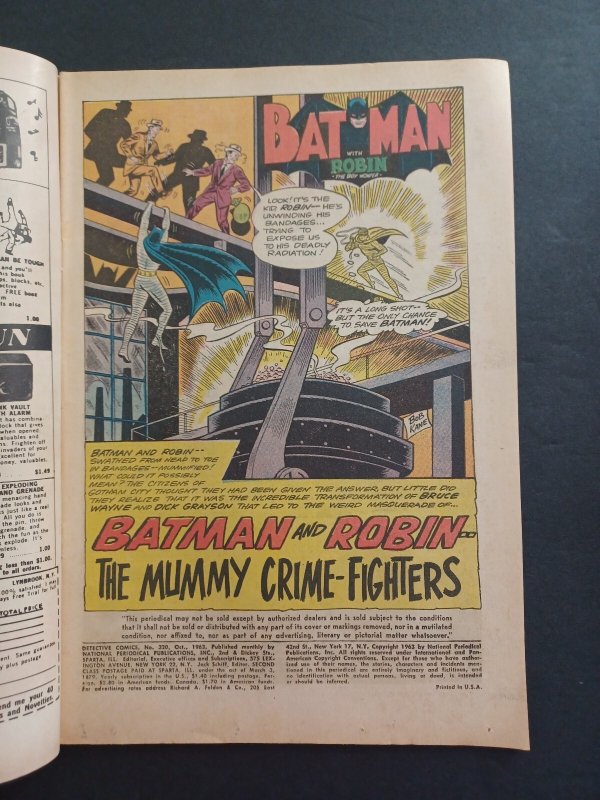 Detective Comics #320 - Batman - Robin - *coupon clipped* - 1963 - VG