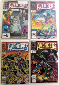 Avengers Lot 4 #280, 281, 283, 284 1987 Marvel She-Hulk Captain America Comics