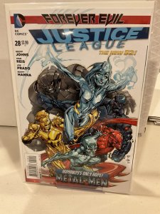 Justice League #28  New 52!  2014  9.0 (our highest grade)  Metal Men!