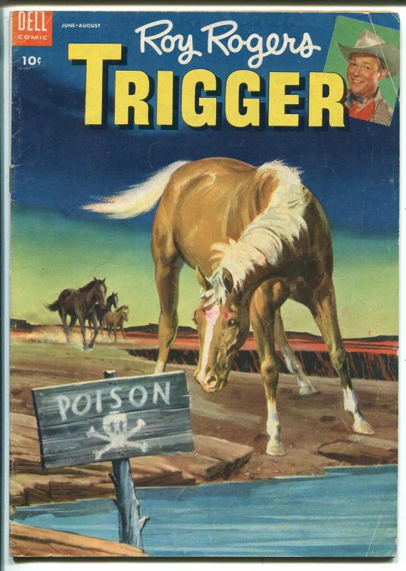 Roy Rogers' Trigger #9 1953-Dell-Roy's famous horse-FN MINUS