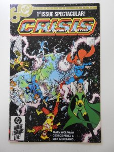 Crisis on Infinite Earths #1 (1985) Perez Art! VF-NM Condition!
