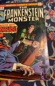 The Frankenstein Monster #8 (1974)vs the dracula