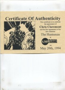 WILDC.A.T.S: COVERT ACTION-TEAMS #10 (9.2) SIGNED BY CHRIS CLAREMONT!