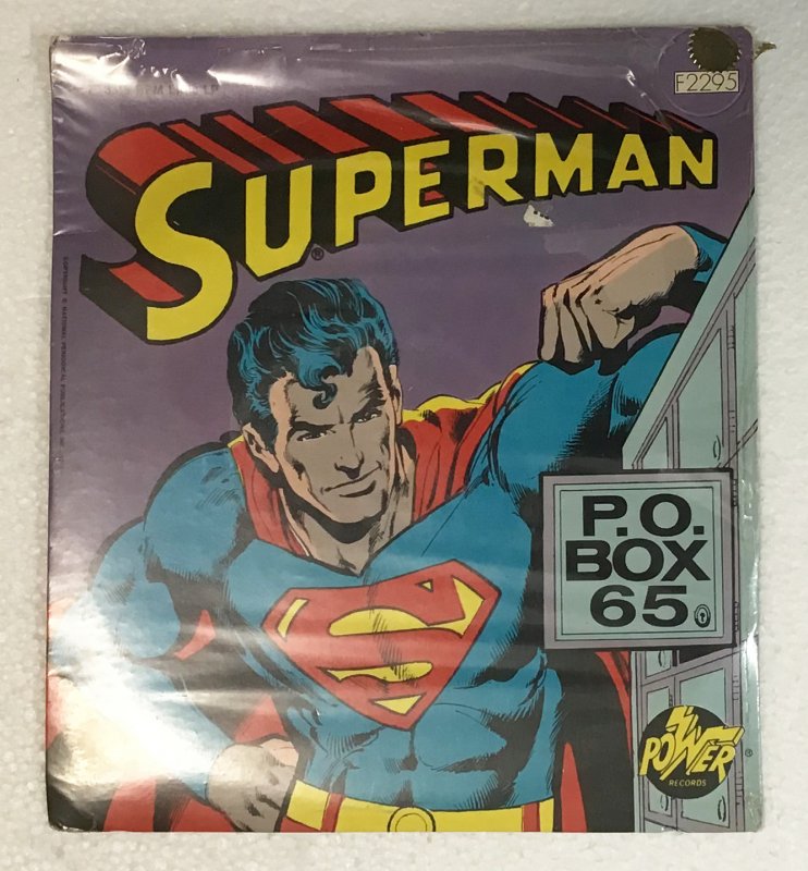 Superman: “P.O. Box 65” record #F2295